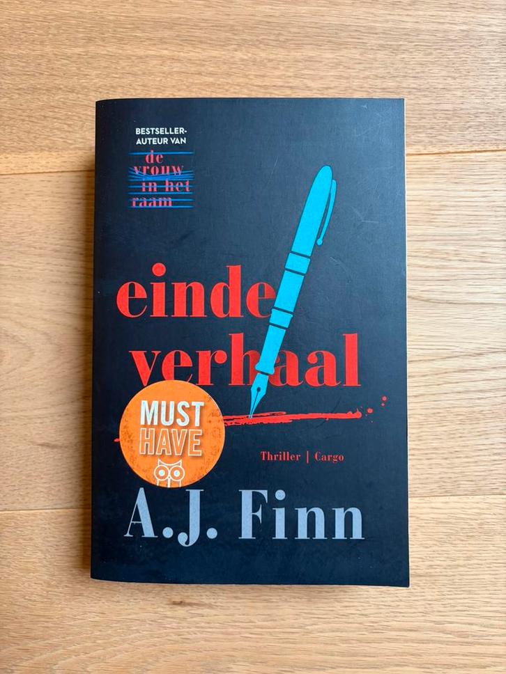 Einde verhaal van A.J. Finn, Boeken, Thrillers, Zo goed als nieuw, Ophalen of Verzenden