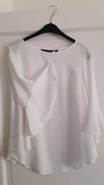 ecru blouse - 42, Ophalen of Verzenden, Zo goed als nieuw, Maat 42/44 (L), Wit