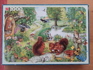 puzzel 1000 st - Jumbo - moeder natuur beschikbaar voor biedingen