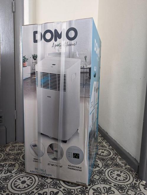 Climatiseur DOMO1034A, Electroménager, Climatiseurs, Neuf, Climatiseur mobile, Moins de 60 m³, 3 vitesses ou plus, Refroidissement et Déshumidification