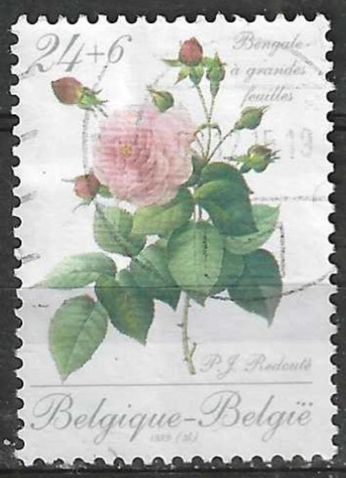 Belgie 1990 - Yvert 2319 - Flora - Rozen. (ST), Postzegels en Munten, Postzegels | Europa | België, Gestempeld, Gestempeld, Verzenden