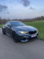 Bmw M2 2017 56000km, Autos, Cuir, Argent ou Gris, Euro 6, Noir