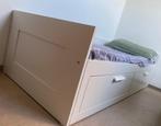 IKEA BRIMNES 80 X 200 cm, Huis en Inrichting, Slaapkamer | Bedden, Ophalen, Overige materialen, Eenpersoons, Wit