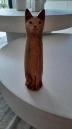 KAT IN STEVIG HOUT, Ophalen of Verzenden, Zo goed als nieuw