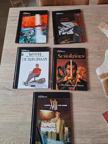 5 hardcovers  beschikbaar voor biedingen