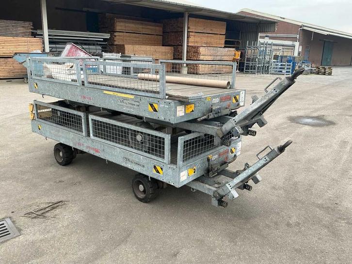 Viking Trailers - 2005 - Zwaarlast Aanhangwagens (2x), Auto diversen, Aanhangers en Bagagewagens, Gebruikt