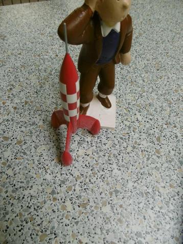 fusée de  Tintin + figurine tintin, Enlèvement, Tintin, Utilisé