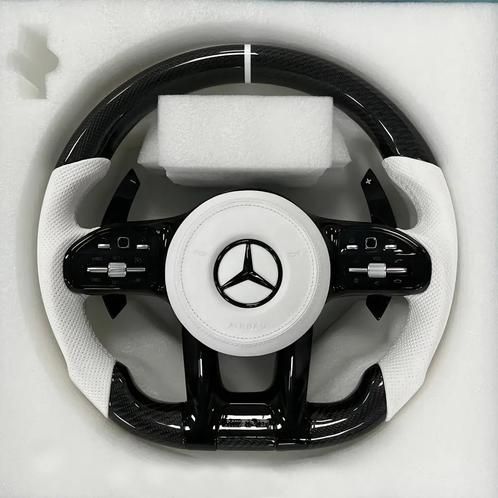 Mercedes stuur carbon compleet wit modern AMG, Auto-onderdelen, Besturing, Mercedes-Benz, Nieuw, Ophalen of Verzenden