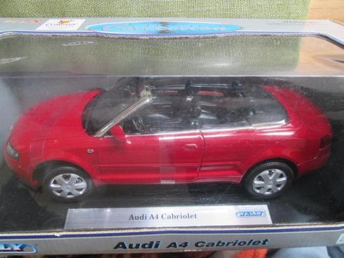 Welly 1:18 Audi A4 Cabrio rot ca. ab 2004, Hobby en Vrije tijd, Modelauto's | 1:18, Zo goed als nieuw, Auto, Overige merken, Ophalen of Verzenden