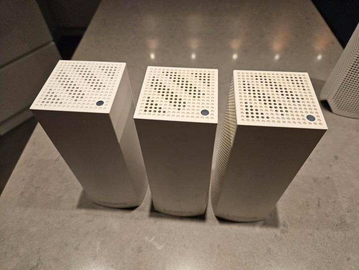 Linksys Velop Mesh 5G ( WHW03 V2) 3 of 6 nodes, Computers en Software, Routers en Modems, Ophalen of Verzenden