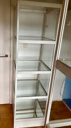 Kewlox glazen vitrine kasten, Ophalen, Met plank(en), Gebruikt, Glas