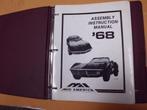 Chevrolet Corvette 1968 assembly instruction manual, Livres, Comme neuf, Chevrolet, Enlèvement ou Envoi, Mid America