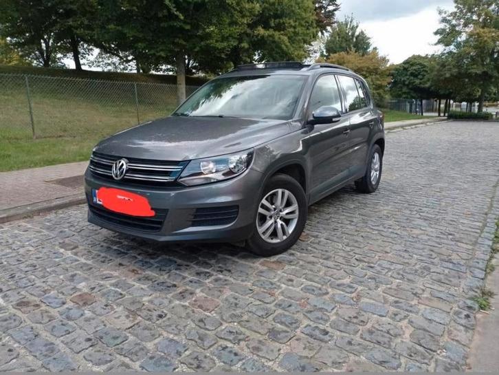 VW Tiguan 1.4i Toit pano, Autos, Volkswagen, Particulier, Tiguan, ABS, Airbags, Air conditionné, Bluetooth, Ordinateur de bord