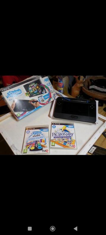 UDraw pour PS3 avec 2 jeux, Enlèvement ou Envoi, Comme neuf