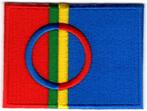 Lapland vlag stoffen opstrijk patch embleem, Nieuw, Verzenden