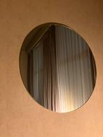 Ronde spiegel met gouden rand, Huis en Inrichting, Woonaccessoires | Spiegels, Ophalen