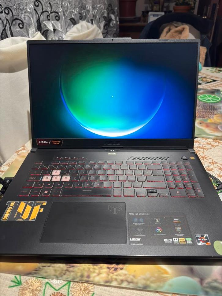 Asus Tuf Gaming A17, Computers en Software, Windows Laptops, Zo goed als nieuw, Gaming, Ophalen