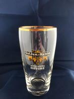 bierglas Golden Kenia met gouden rand Huyghe, Enlèvement ou Envoi, Utilisé, Verre ou Verres, Autres marques