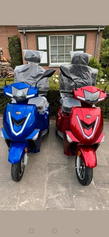 Scootmobiel 3 wieler Rollix elektrische scooter 2025 snel 25 beschikbaar voor biedingen