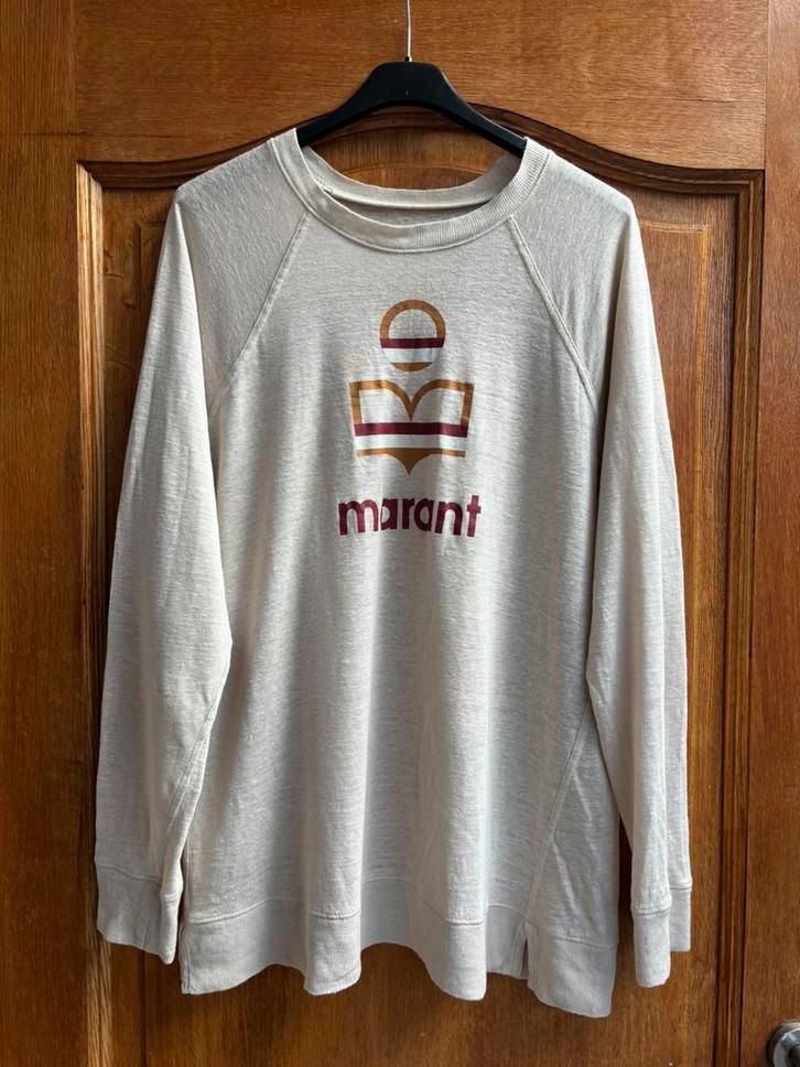 Isabel Marant T.42 linnen t-shirt, Kleding | Dames, T-shirts, Gedragen, Maat 42/44 (L), Beige, Lange mouw, Ophalen of Verzenden