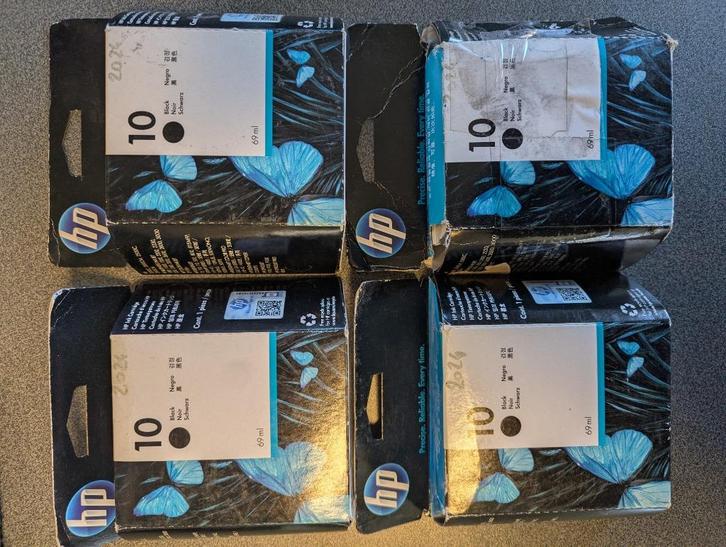 HP 10 inkpatroon (zwart) - C4844A, Computers en Software, Printerbenodigdheden, Nieuw, Cartridge, Ophalen of Verzenden