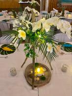 Decoratie van tafels, bloemen en Led, Ophalen, Zo goed als nieuw
