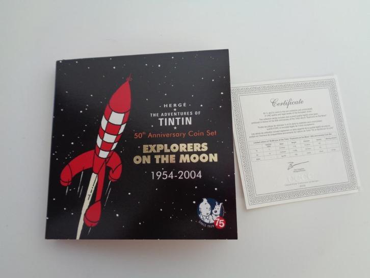 Collection Pièces "Tintin on a marche sur la lune"1954- 2004, Collections, Collections complètes & Collections, Enlèvement ou Envoi