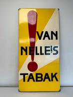 Panneau publicitaire en émail Van Nelle pour tabac, Utilisé, Enlèvement ou Envoi, Panneau publicitaire