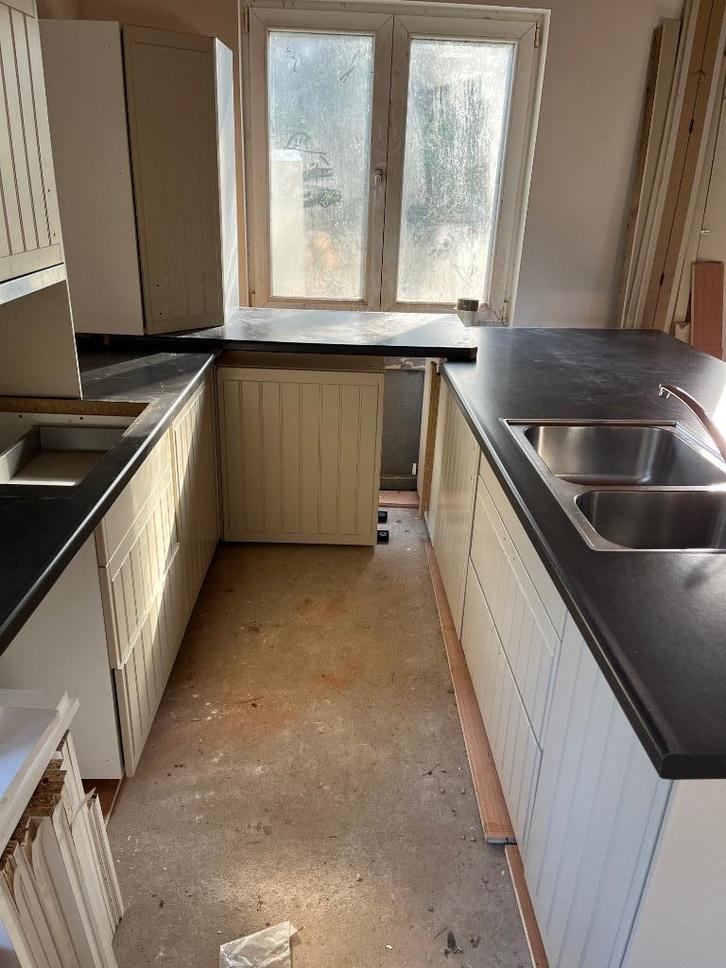 Landelijke keuken, Huis en Inrichting, Keuken | Keukenelementen, Gebruikt, Beige, Ophalen