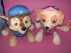 2 Pluche rugtassen van paw patrol., Kinderen en Baby's, Ophalen of Verzenden, Gebruikt, Hond