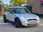 Mini Cooper one 2006 1.6i/Benzine/Airco/+ 12M Garantie, Capteur de lumière, Entreprise, Noir, Berline