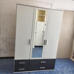 Kleerkast met spiegel, Huis en Inrichting, Kasten | Kleerkasten, Ophalen, Overige materialen, Gebruikt, 100 tot 150 cm