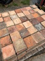Lot antieke terracotta tegels, Ophalen