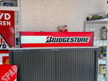 Bridgestone oude garage reclame lichtbak beschikbaar voor biedingen