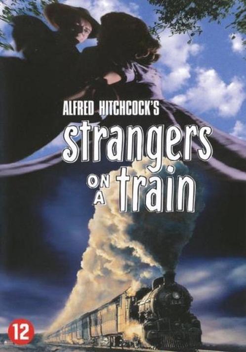 Strangers on a train met Robert Walker, Ruth Roman,, CD & DVD, DVD | Classiques, Comme neuf, Thrillers et Policier, 1940 à 1960