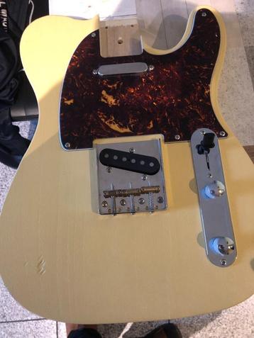 Telecaster body compleet met hardware and pickups, Muziek en Instrumenten, Ophalen of Verzenden, Gebruikt, Elektrische basgitaar