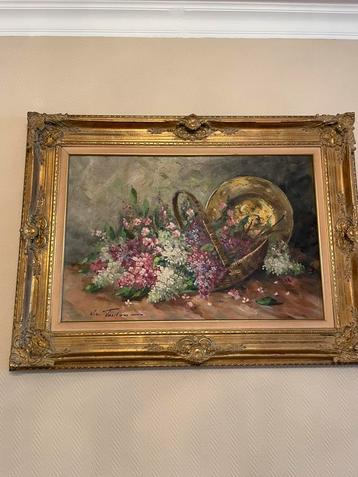 Peinture dans un cadre doré, Enlèvement