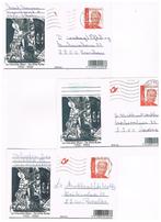 CARTES POSTALES JAUNES, Timbres & Monnaies, Lettres & Enveloppes | Belgique, Carte postale, Envoi