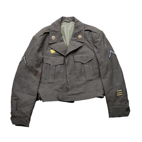 WWII US Ike Jacket Private, Verzamelen, Militaria | Tweede Wereldoorlog, Ophalen of Verzenden