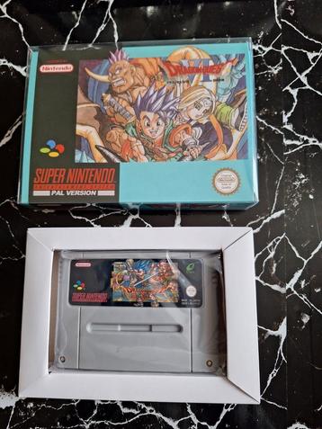 Jeux Super Nintendo en boîte ! Dragon Quest VI !