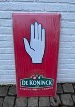 De Koninck Metalen Plaat Emaille - Origineel, Verzamelen, Nieuw, Ophalen of Verzenden, De Koninck