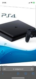 Ps4 slim 1tb, Met 1 controller, Ophalen of Verzenden, Slim