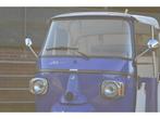 Tuk Tuk Piaggio calessino 742, Auto's, Overige Auto's, Te koop, Diesel, Blauw, 422 cc