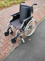 Fauteuil roulant MEYRA avec coussin anti escarre, Diversen, Rolstoelen, Ophalen, Inklapbaar, Zo goed als nieuw, Duwrolstoel