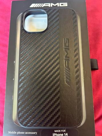 Iphone 14 Hoesje (AMG) carbon