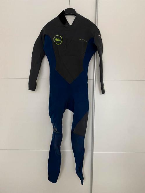 Quiksilver - long sleeve / backzip wetsuit - M 4:3, Watersport en Boten, Watersportkleding, Gebruikt, Wetsuit, Ophalen