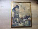 Aquarel schilderij, Ophalen