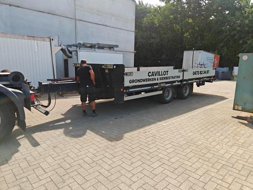 aanhangwagen wipkar kantelplateau dieplader - Gheysen, Zakelijke goederen, Machines en Bouw | Transport, Ophalen