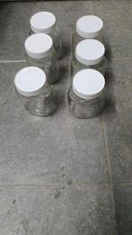 Lot de 6 pots de Nutella vide, Ophalen, Zo goed als nieuw