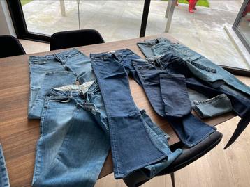 Set van 6 bootcut jeans maat 26 Levis_Garcia_StreetOne_Imag